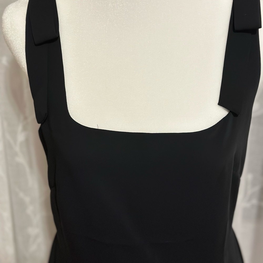 Elegant Black Sleeveless Dress